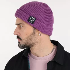OXBOW Beanie ALVARADO - Purple Best Sale