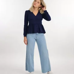 OXBOW Blouse CARACAS - Navy Shop