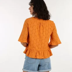 OXBOW Blouse CHARLES - Ocre Best