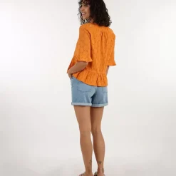 OXBOW Blouse CHARLES - Ocre Best