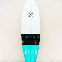 OXBOW Board ZAKA - Twin fin Diams 6’3 Lagon Fluo New