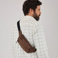 OXBOW Bum bag FLASH - Brown Flash Sale