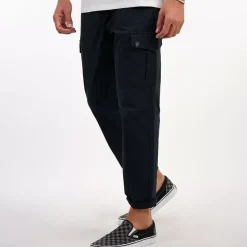 OXBOW Cargo pants RAGGY - Black Best Sale