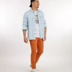 OXBOW Chino pants REANO - Cuivre Fashion