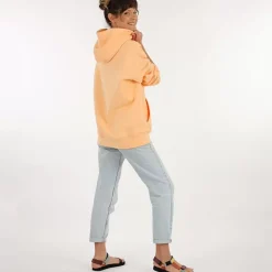 OXBOW COLLECTOR Sweatshirt STUART - Abricot Solarisé Solarized Abricot Hot