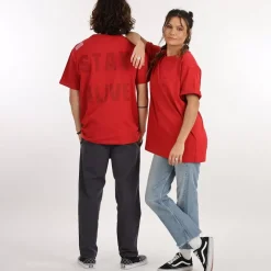 OXBOW COLLECTOR Tee-Shirt FABRICE - Deep Red Outlet