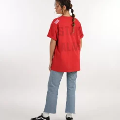 OXBOW COLLECTOR Tee-Shirt FABRICE - Deep Red Outlet