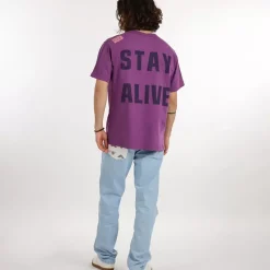 OXBOW COLLECTOR Tee-Shirt FABRICE - Purple Flash Sale