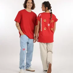 OXBOW COLLECTOR Tee-Shirt ISABELLE - Deep Red Cheap