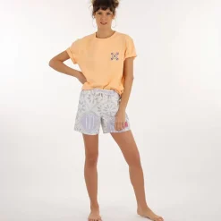 OXBOW COLLECTOR Tee-Shirt  PIERRE - Abricot Solarisé Solarized Abricot Cheap