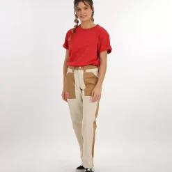 OXBOW COLLECTOR Tee-Shirt PIERRE - Deep Red Cheap