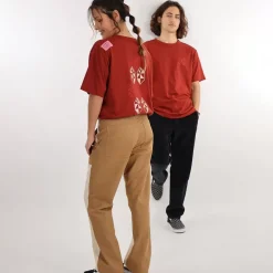 OXBOW COLLECTOR Tee-Shirt RAOUL - Grenat Flash Sale