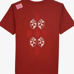 OXBOW COLLECTOR Tee-Shirt RAOUL - Grenat Flash Sale