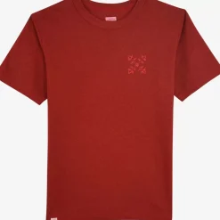 OXBOW COLLECTOR Tee-Shirt RAOUL - Grenat Flash Sale