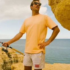 OXBOW COLLECTOR Tee-Shirt  SERGE - Abricot Solarisé Solarized Abricot Cheap