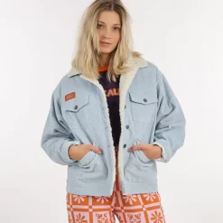 OXBOW Jacket JESSIE - Light Blue Outlet