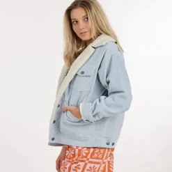 OXBOW Jacket JESSIE - Light Blue Outlet