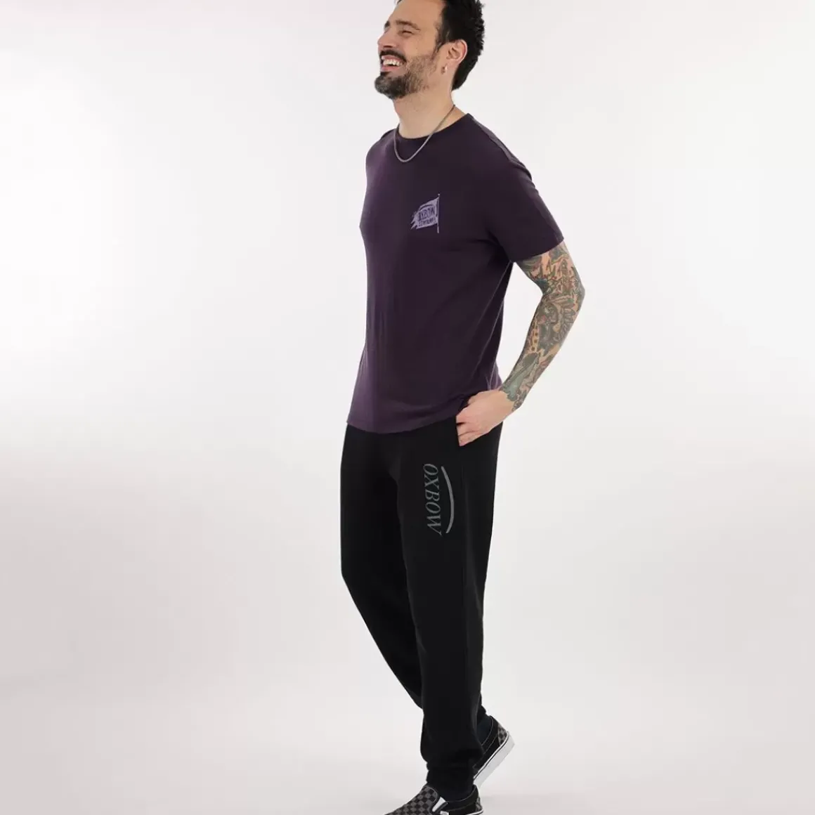 OXBOW Jog pants MARCADAU - Noir Black Shop