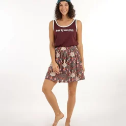 OXBOW Mini skirt UGOLINA - Terre Brulée Terre Brulu00e9e Sale