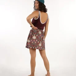 OXBOW Mini skirt UGOLINA - Terre Brulée Terre Brulu00e9e Sale