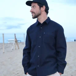 OXBOW Overshirt SIGFRID - Deep Marine New