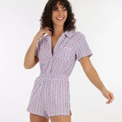 OXBOW Playsuit BASILE - White Cheap