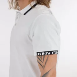 OXBOW Polo NOPAI - Blanc White Flash Sale