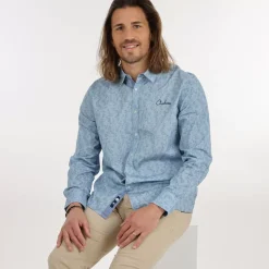 OXBOW Shirt CERLING - Light Blue Clearance