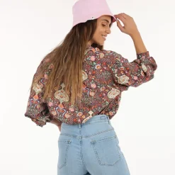 OXBOW Shirt CHINZO - Terre Brulée Terre Brulu00e9e Outlet