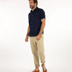 OXBOW Shirt CORY - Deep Marine Cheap