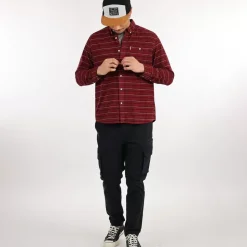 OXBOW Shirt COTUKA - Grenat New