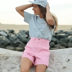 OXBOW Shorts OKITA - Goyave Cheap