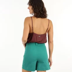 OXBOW Shorts OKITA - Palm Green Outlet