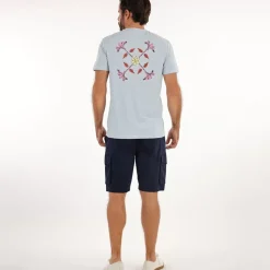 OXBOW Shorts OTIKO - Deep Marine Best Sale