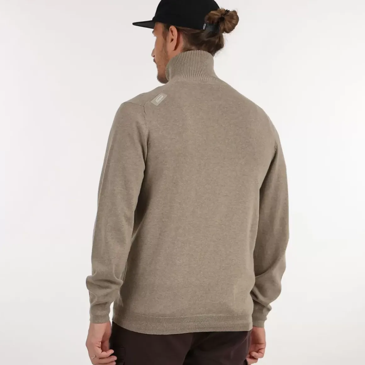 OXBOW Sweater PENZI - Ciment Chiné Heather Cement Best Sale