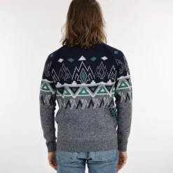 OXBOW Sweater PERMAG - Deep Marine Outlet