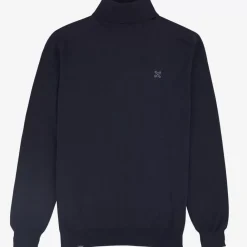 OXBOW Sweater PEROL - Deep Marine Chiné Heather Deep Marine Hot