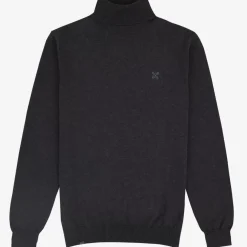 OXBOW Sweater PEROL - Noir Chiné Heather Black Flash Sale