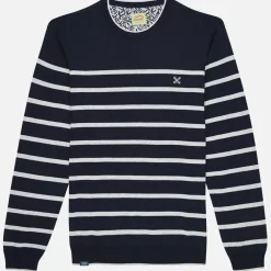 OXBOW Sweater PEROM - Deep Marine Chiné Heather Deep Marine Shop