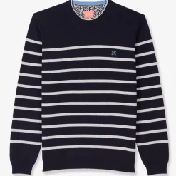 OXBOW Sweater PEROM - Heather Deep Marine Clearance