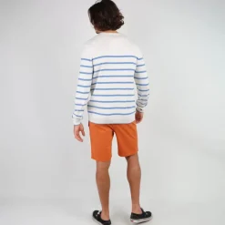 OXBOW Sweater PEROM - Sel Chiné Heather Salt New