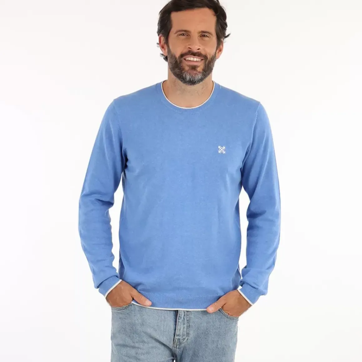 OXBOW Sweater PERONI - Heather Cascade Discount
