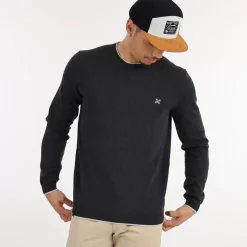 OXBOW Sweater PERONI - Noir Chiné Heather Black Online