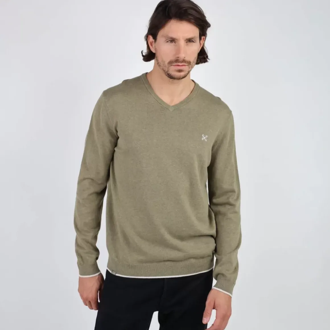 OXBOW Sweater PIVEGA - Aloe Chiné Aloe Chinu00e9 Cheap