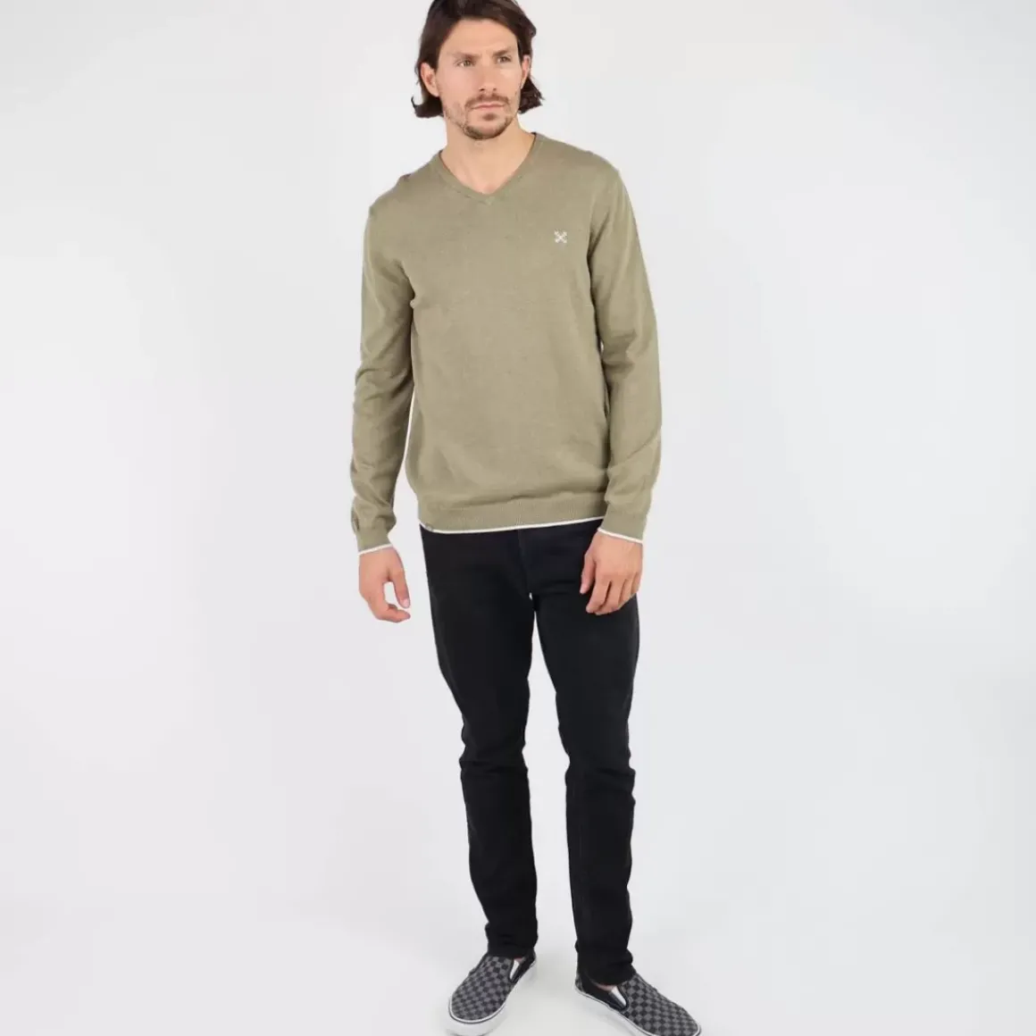 OXBOW Sweater PIVEGA - Aloe Chiné Aloe Chinu00e9 Cheap