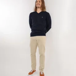 OXBOW Sweater PIVEGA - Deep Marine Chiné Heather Deep Marine Fashion