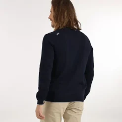OXBOW Sweater PIVEGA - Deep Marine Chiné Heather Deep Marine Fashion