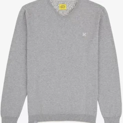 OXBOW Sweater PIVEGA - Gris Chiné Heather Grey Best Sale