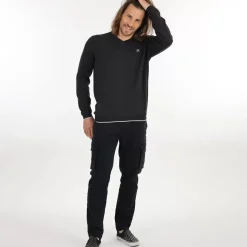 OXBOW Sweater PIVEGA - Noir Chiné Heather Black Best