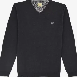 OXBOW Sweater PIVEGA - Noir Chiné Heather Black Best